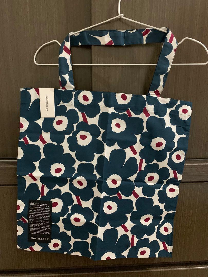 全新marimekko 布袋 女裝 女裝袋 銀包 Carousell