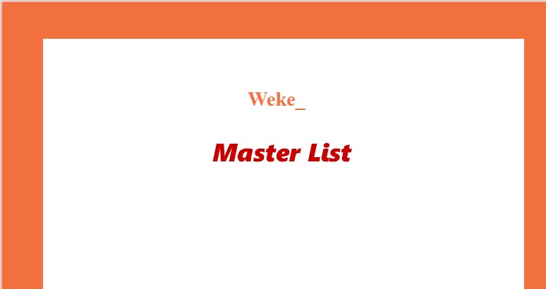 Figures / video games Master List 1, Everything Else on Carousell