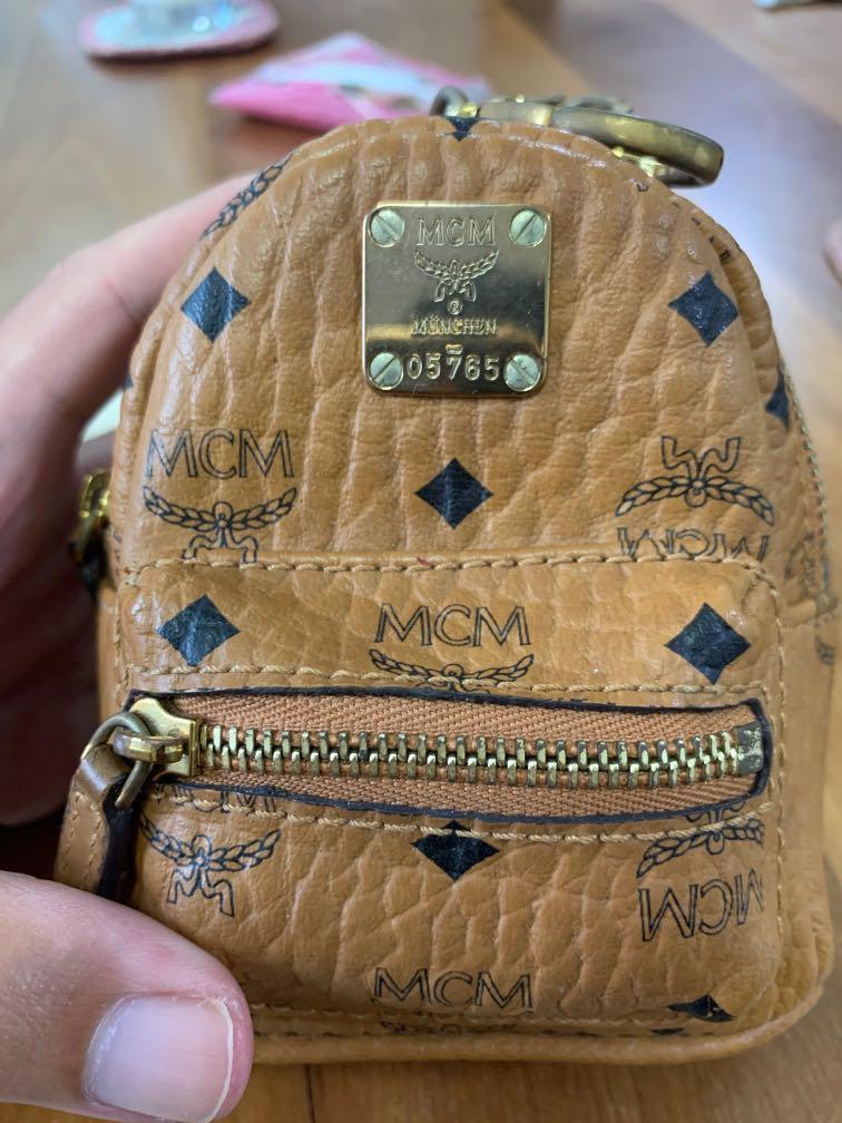 MCM MINI backpack, Luxury, Bags & Wallets on Carousell