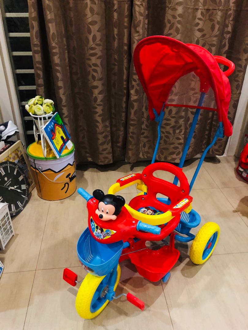 mickey mouse baby bike