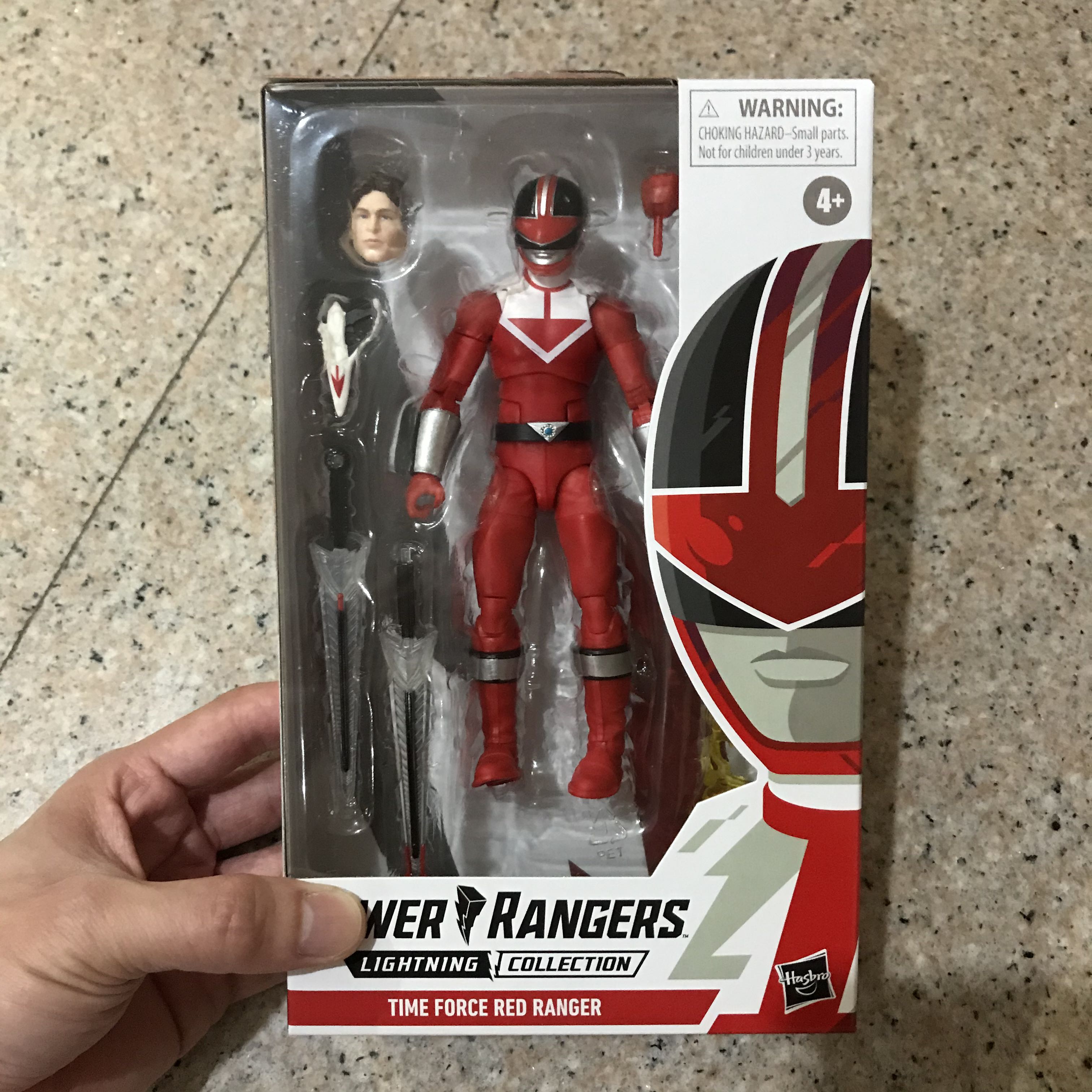 time force red ranger lightning collection