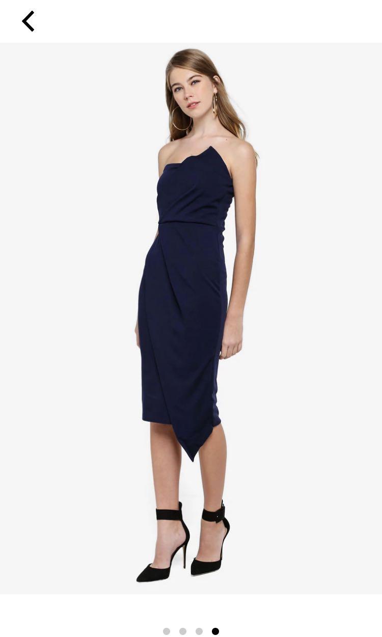 Missguided hotsell origami dress