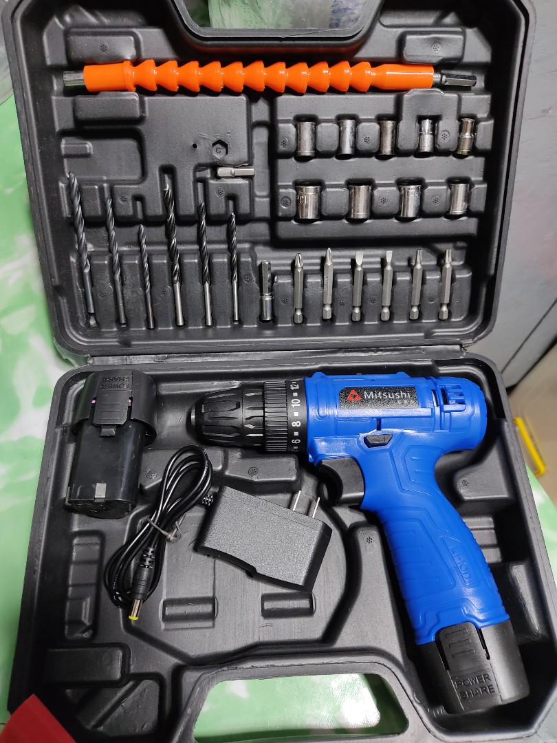 Mitsushi sales cordless drill