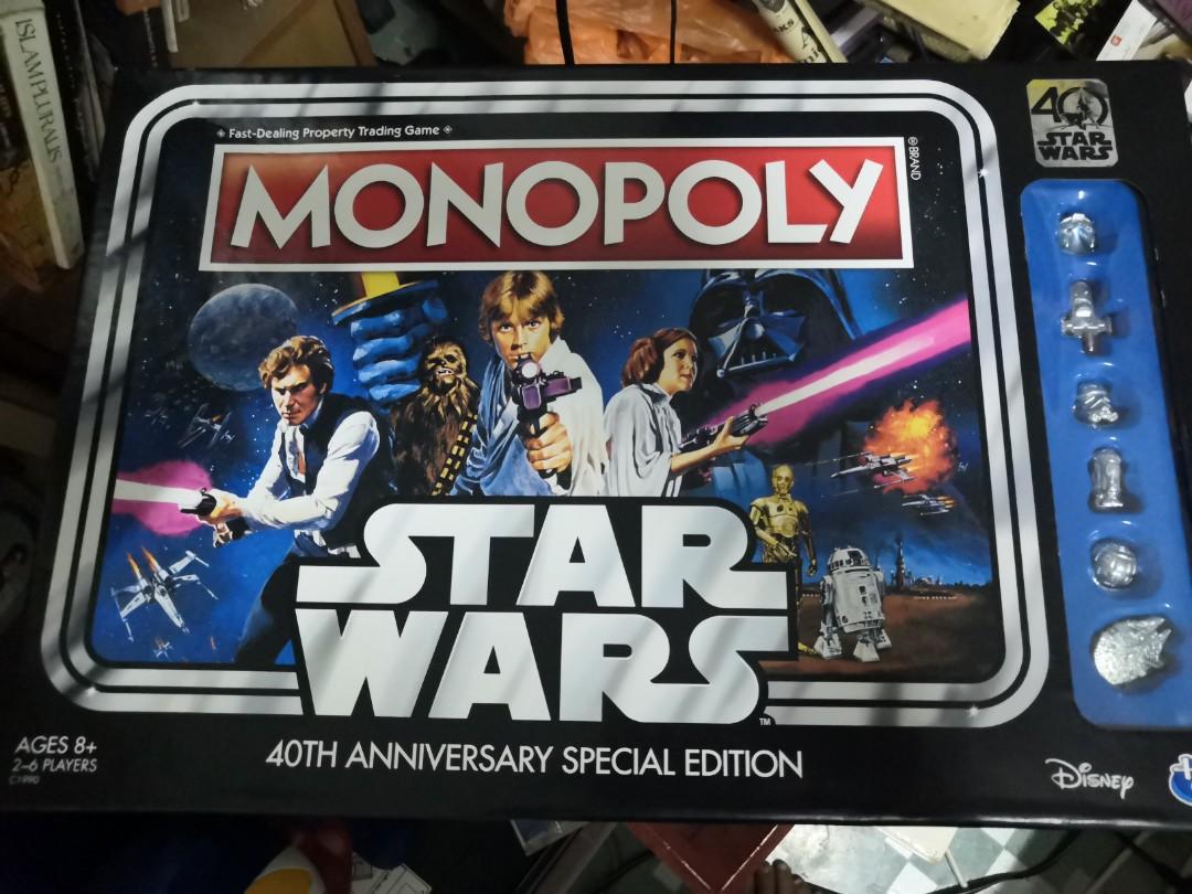 star wars monopoly 40th edition