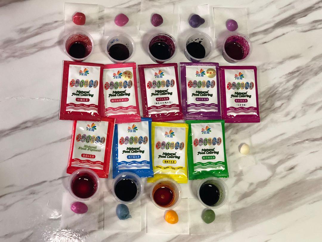 Natural Food Colouring 采鸿天然食用色素 Food Drinks Packaged Instant Food On Carousell