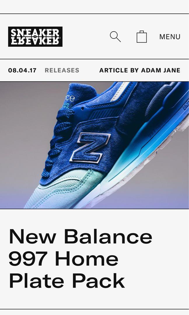 New balance on sale home plate