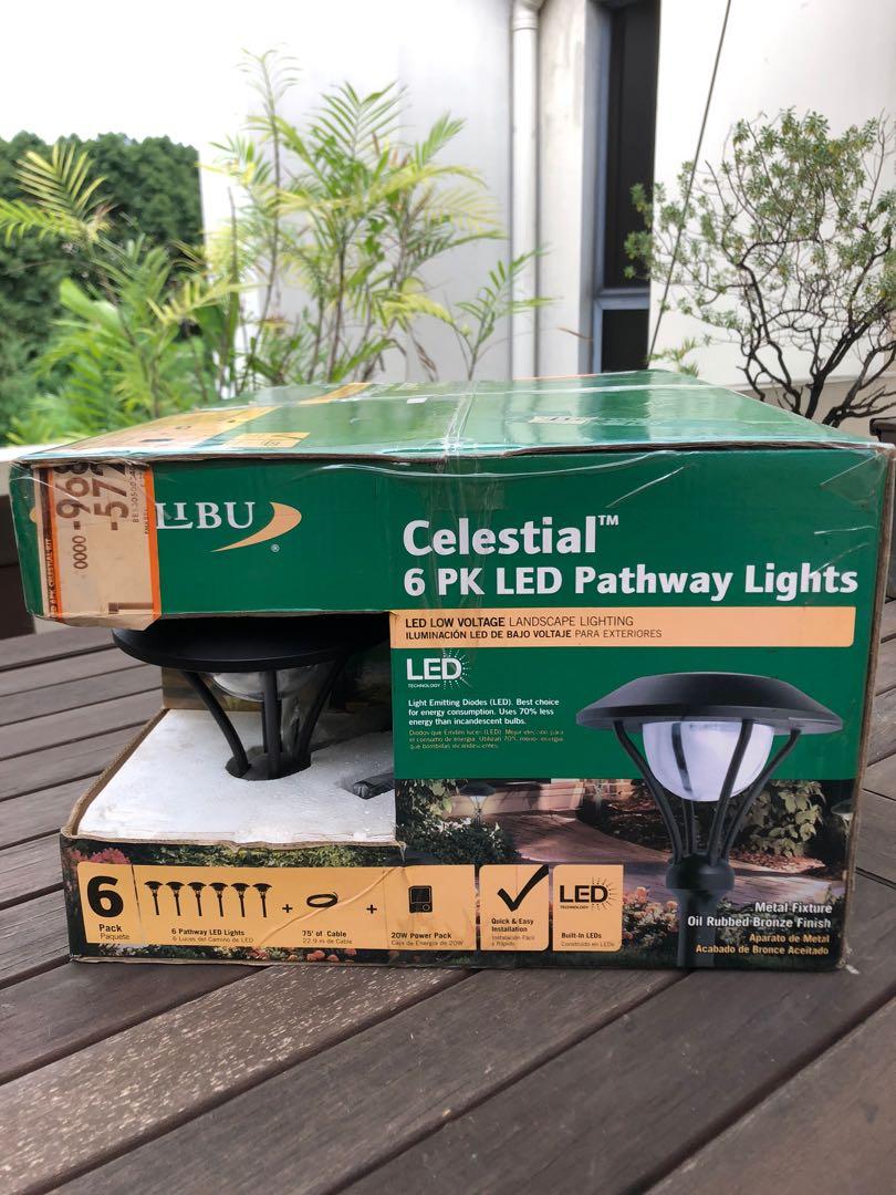 New Imported Malibu Low Voltage Led Pathway Light Celestial 6 Pack Flood Light Kit Pathway Light Spotlight Power Pack Cable Wire 110volts Furniture Home Living Cleaning Homecare Supplies Pest Control On Carousell