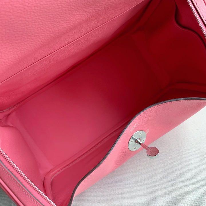 Fabeau luxury - Hermès Lindy 26 Rose Azalea Touch Ghw