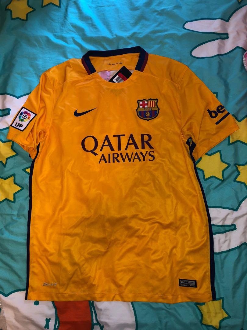 barcelona away jersey 2015