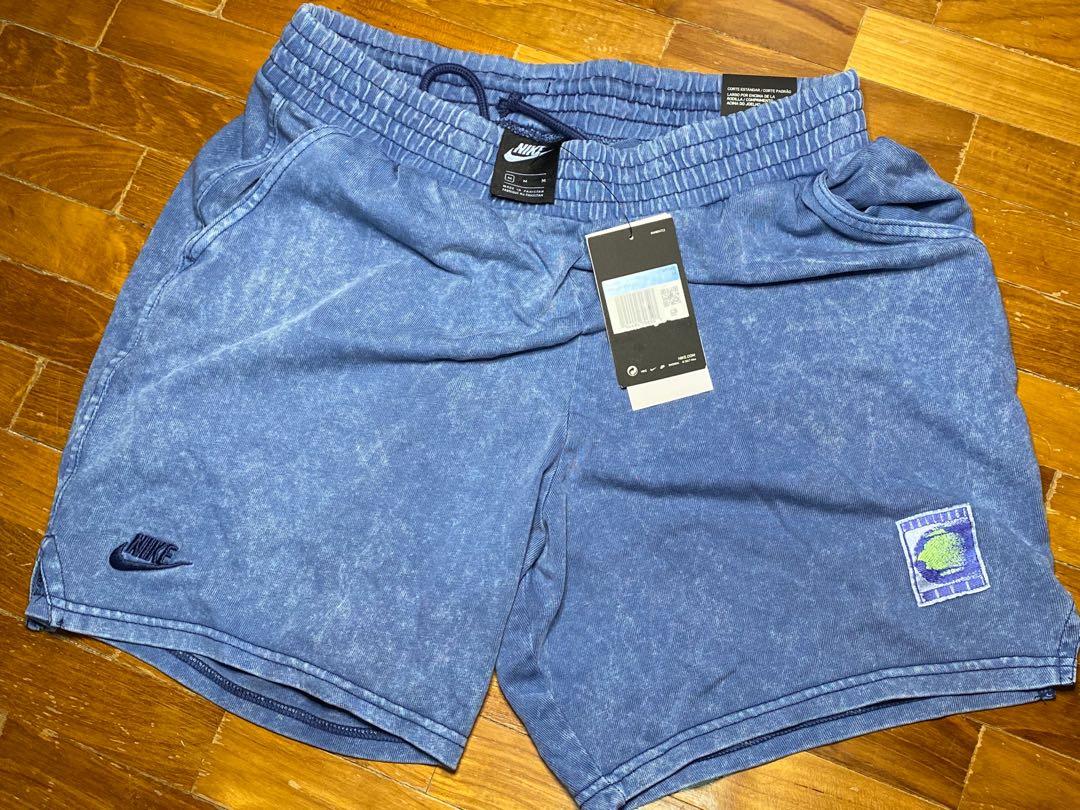 Nike Court Challenge Men s Shorts Agassi Tennis Blue Denim M