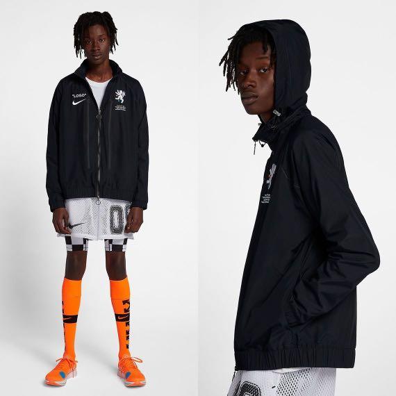 Nike off white mercurial jacket sales