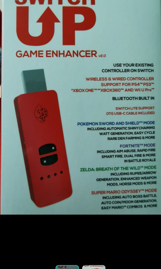 nintendo switch game enhancer