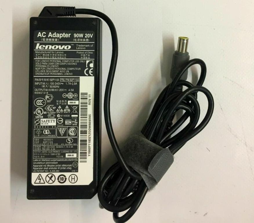 Original Lenovo v 4 5a 90w 7 9 5 5mm 92p1103 Power Supply Laptop Ac Adapter