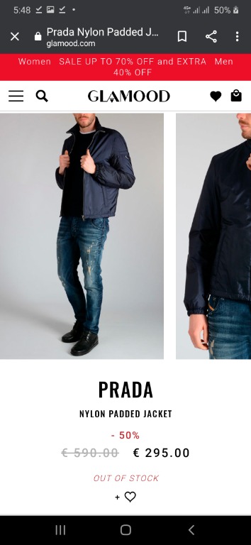 Original Prada Windbreaker Jacket Men S Fashion Clothes Outerwear On Carousell Like if i said i'm afraid of slipping on ice you might respond, that's a legitimate. carousell