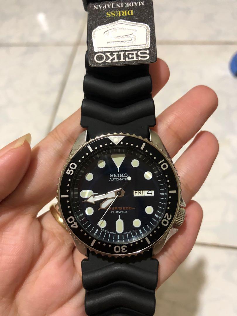 Original seiko divers watch hotsell