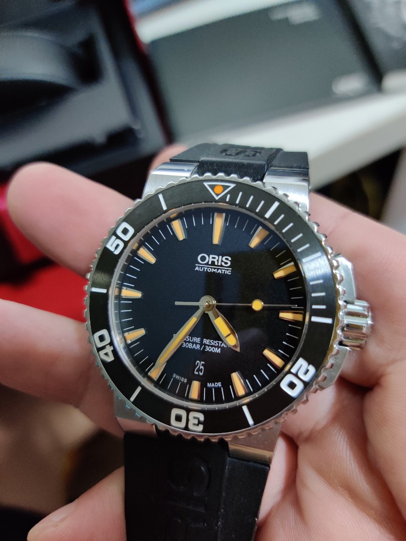 Oris aquis date 2017 clearance