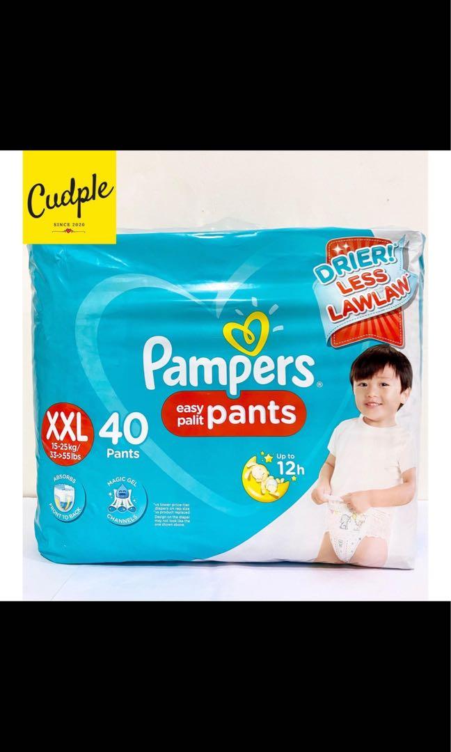 pampers pants xxl 40 pcs price