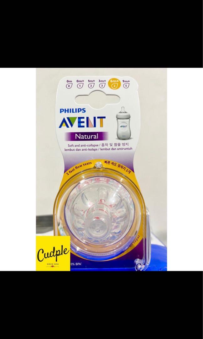 philips avent natural fast flow nipple