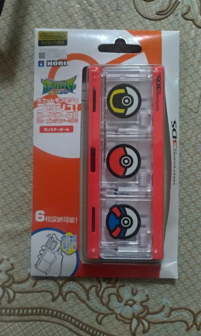 Pokemon 3ds/ds cartridge case (Category: Nintendo) located in Tuguegarao City. Submitted by shinytotodilez (Listing ID 1034787970, Image 1). Description: compatible for 3ds/ds carts 6 slots (3 front, 3 back) txt or call me for transaction 09663218107.