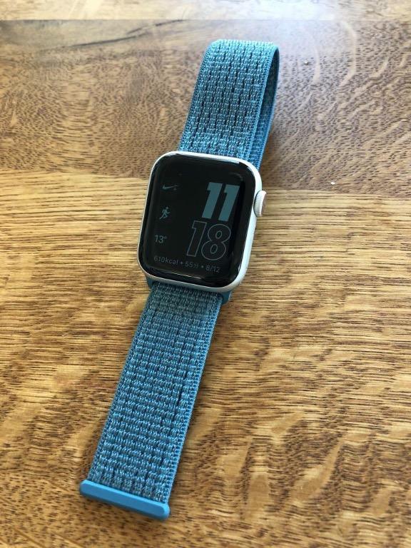 Pre loved Apple Watch 40mm Black Nike Sport Loop Celestial Teal