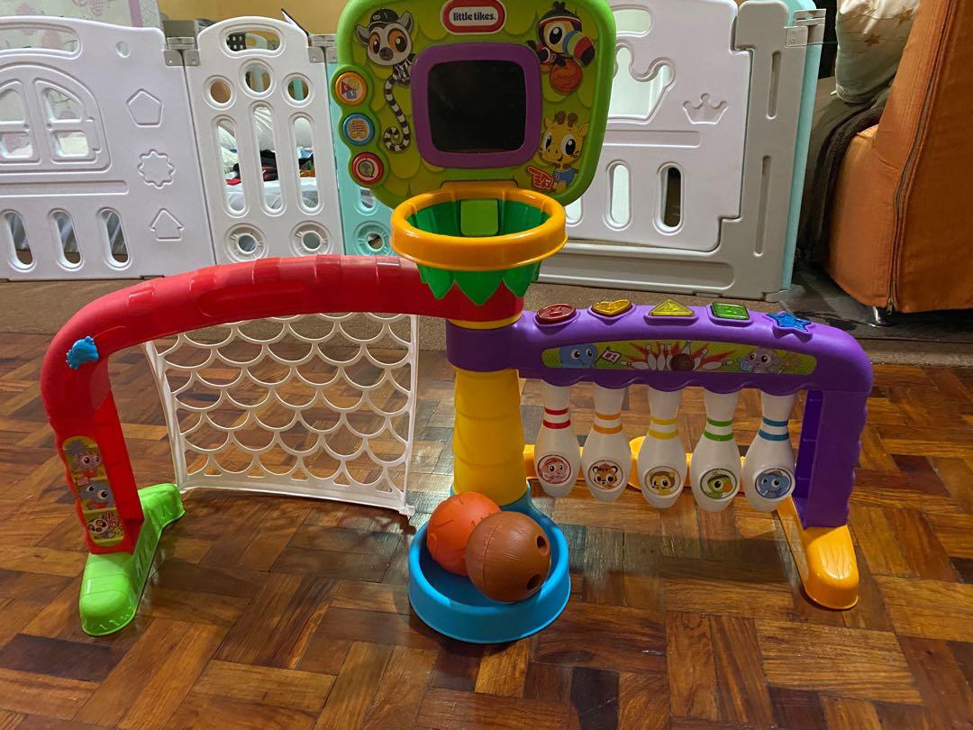 Little tikes soccer basketball bowling outlet