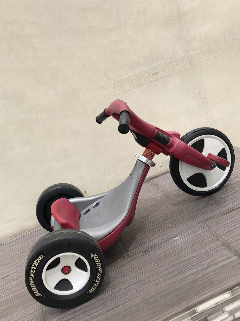 Preowned Genuine Radio Flyer 2In1 Trike Chopper Low Rider Convertible