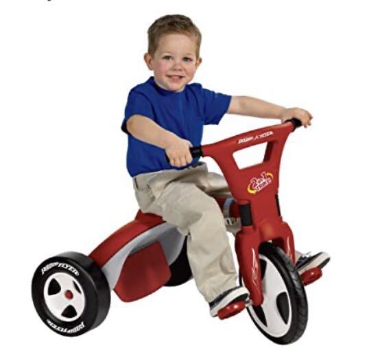 Preowned Genuine Radio Flyer 2In1 Trike Chopper Low Rider Convertible