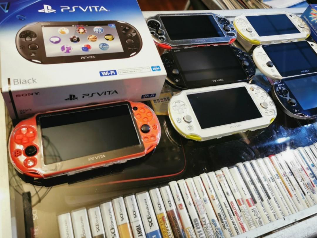 Ps Vita Slim Oled Edition Toys Games Video Gaming Consoles On Carousell