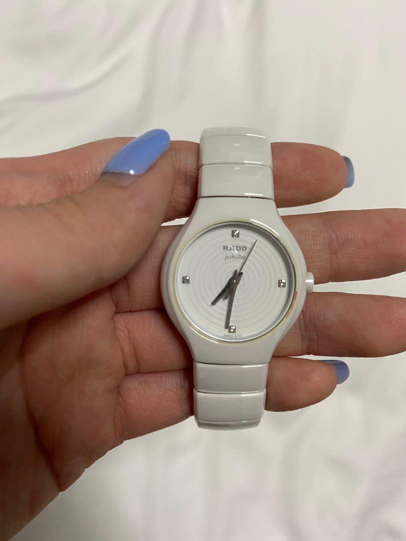 Rado watch jubile clearance white
