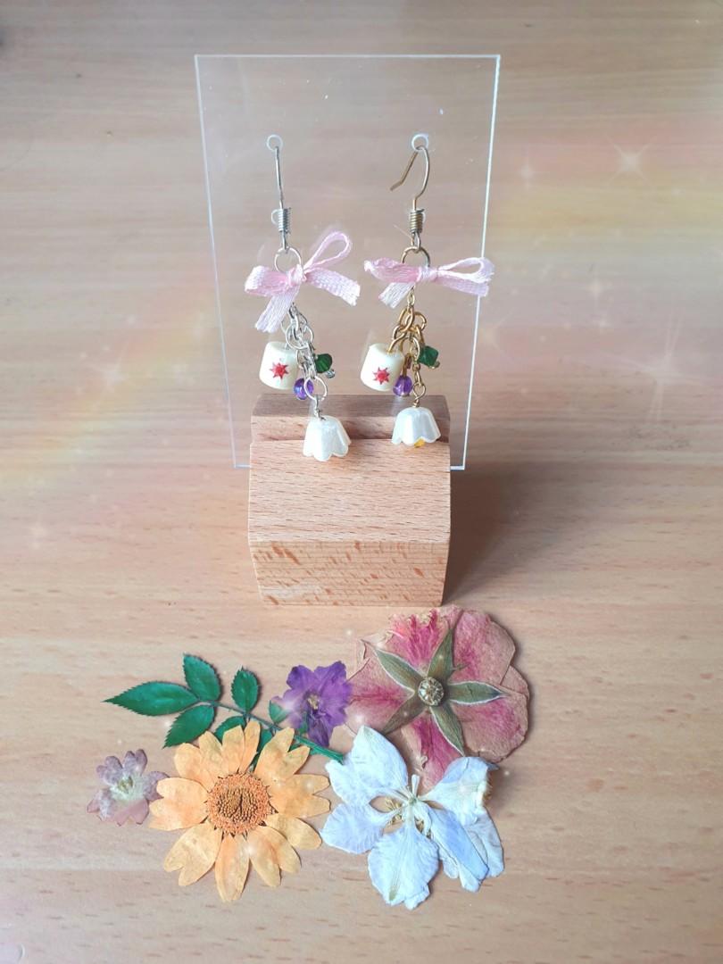 Rapunzel earrings Women s Fashion Jewelry Organisers Earrings