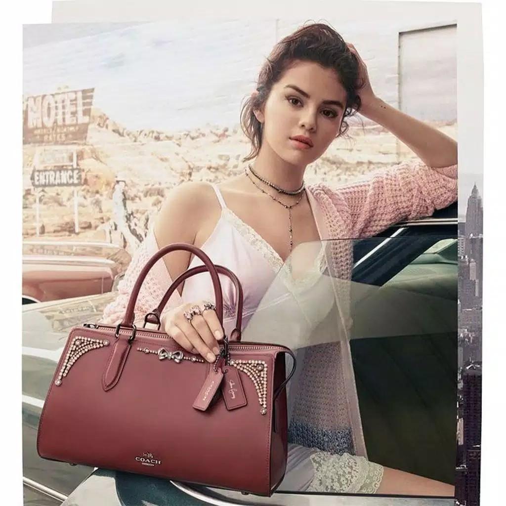 Coach selena bond bag in colorblock top