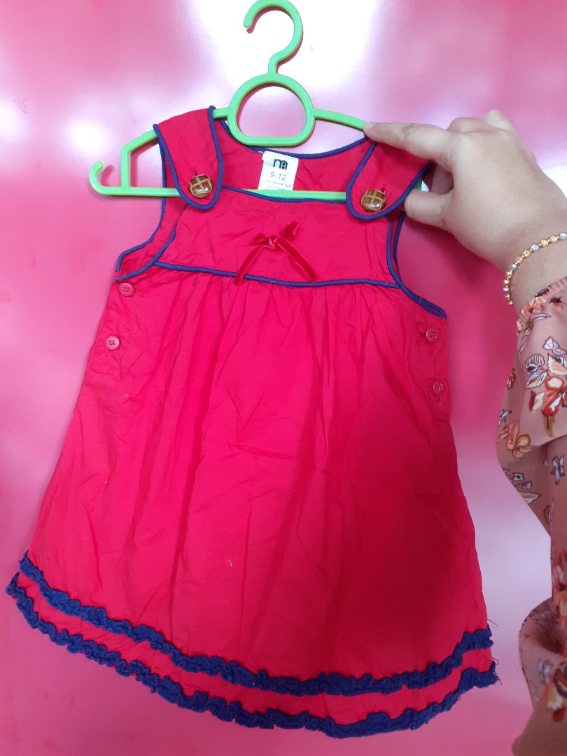 mothercare red dress