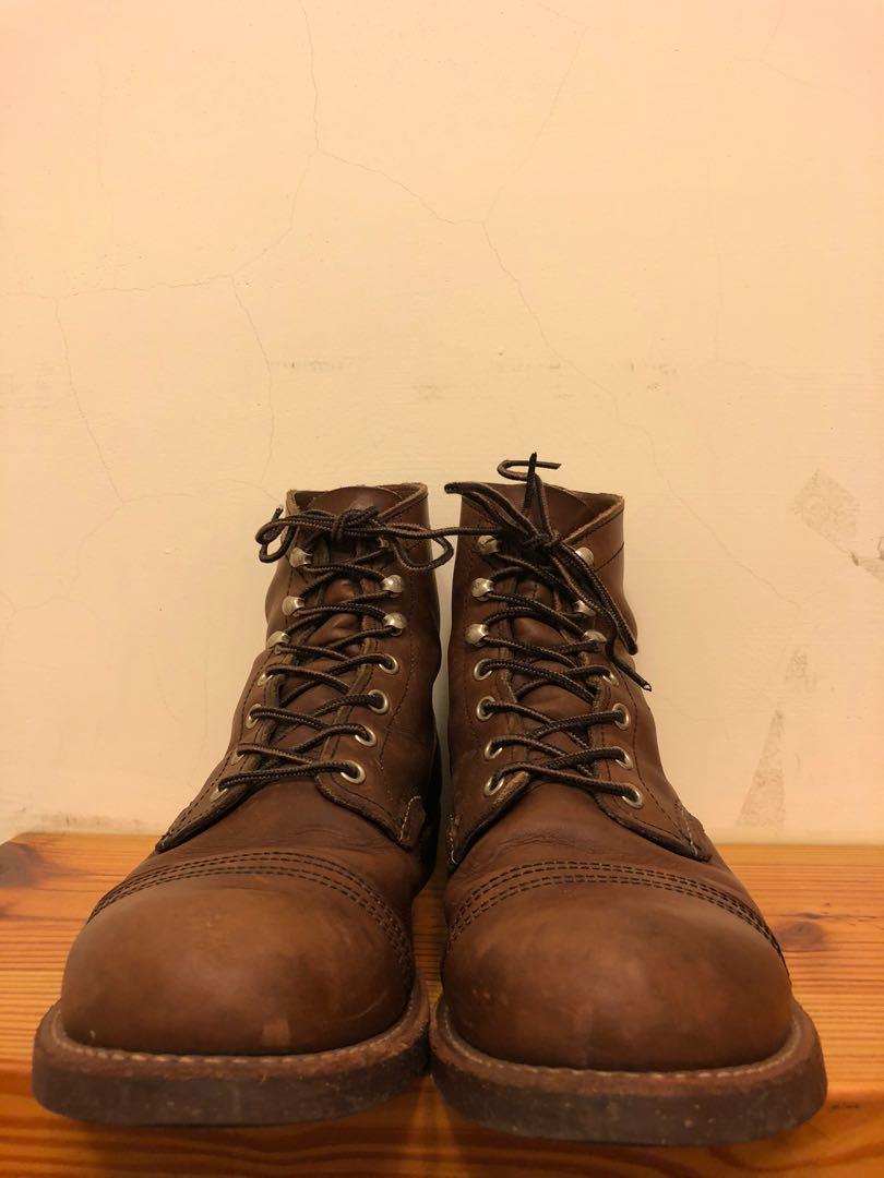 週末限定直輸入♪ 値下げ[美品]RED WING_IRON RANGER (US8.5) 8081