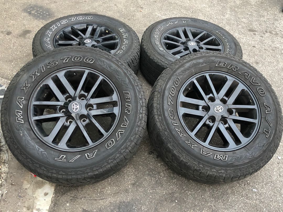 Rim original Toyota Hilux TRD 3.0 17, Auto Accessories on Carousell