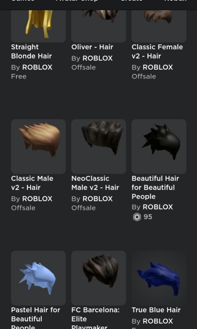 Roblox Account Video Gaming Others On Carousell - classic female v2 hair roblox