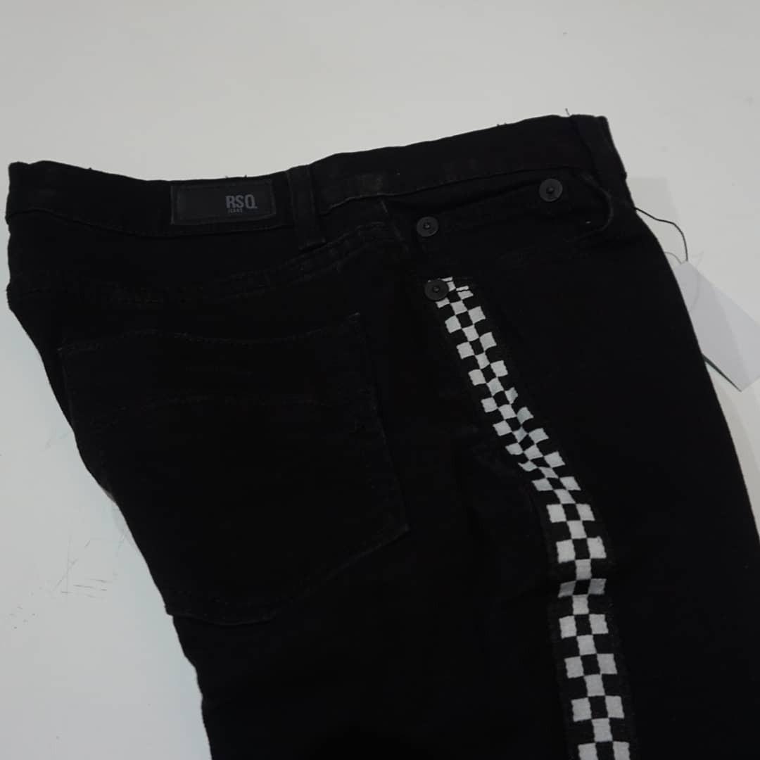 RSQ Tokyo Skinny Jeans Tapered Checker 