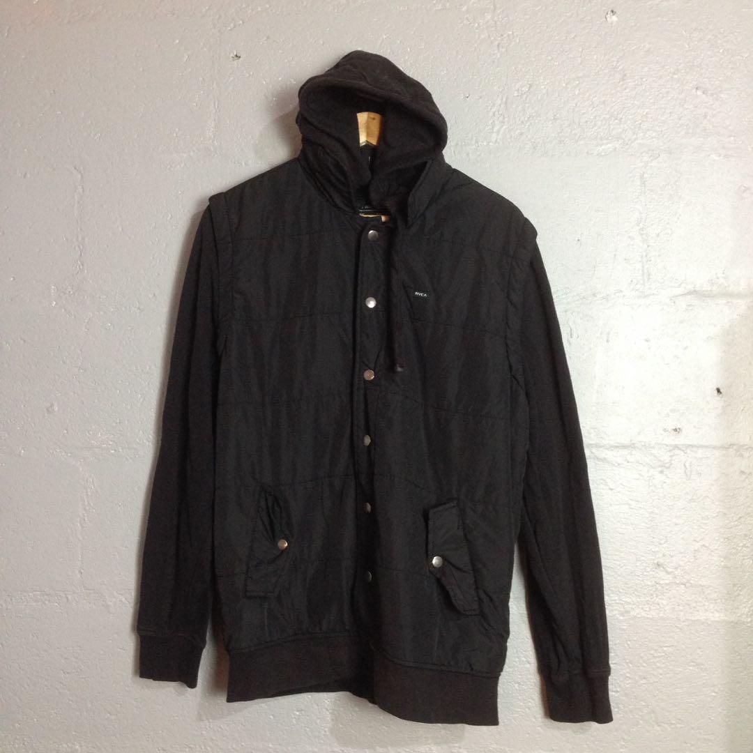 Rvca logan puffer jacket deals