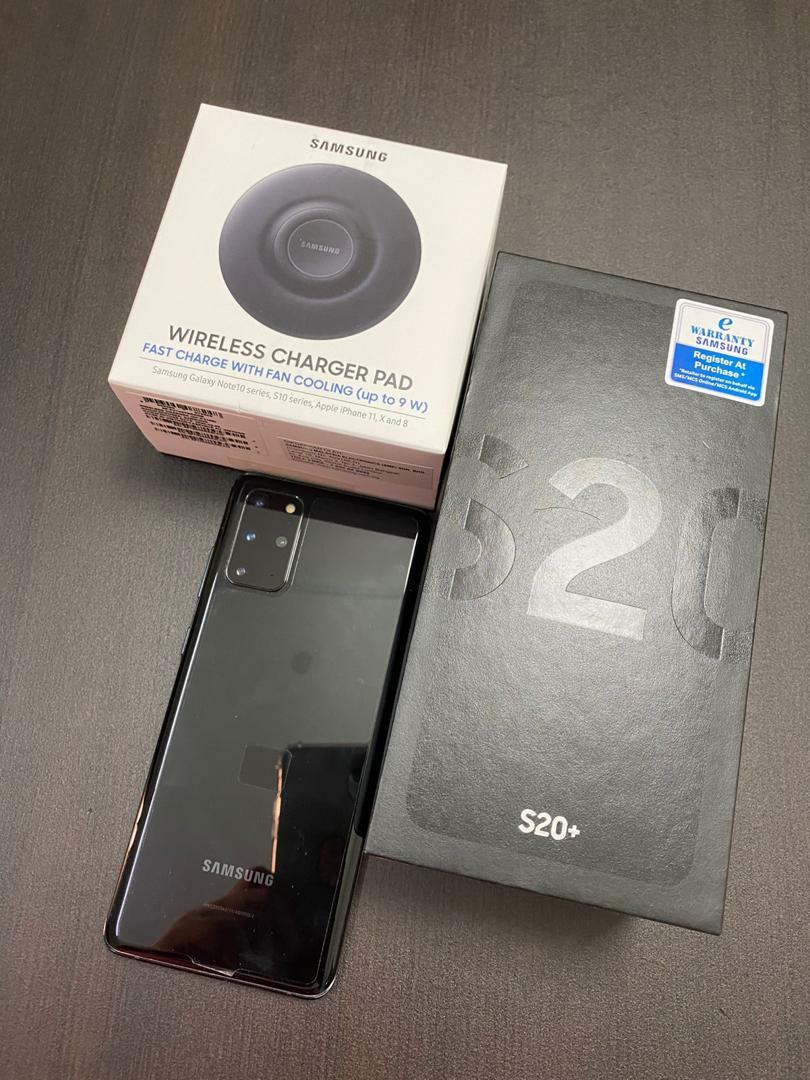 Samsung S20 Plus With Wireless Charger No Swap Mobile Phones Tablets Android Phones Samsung On Carousell