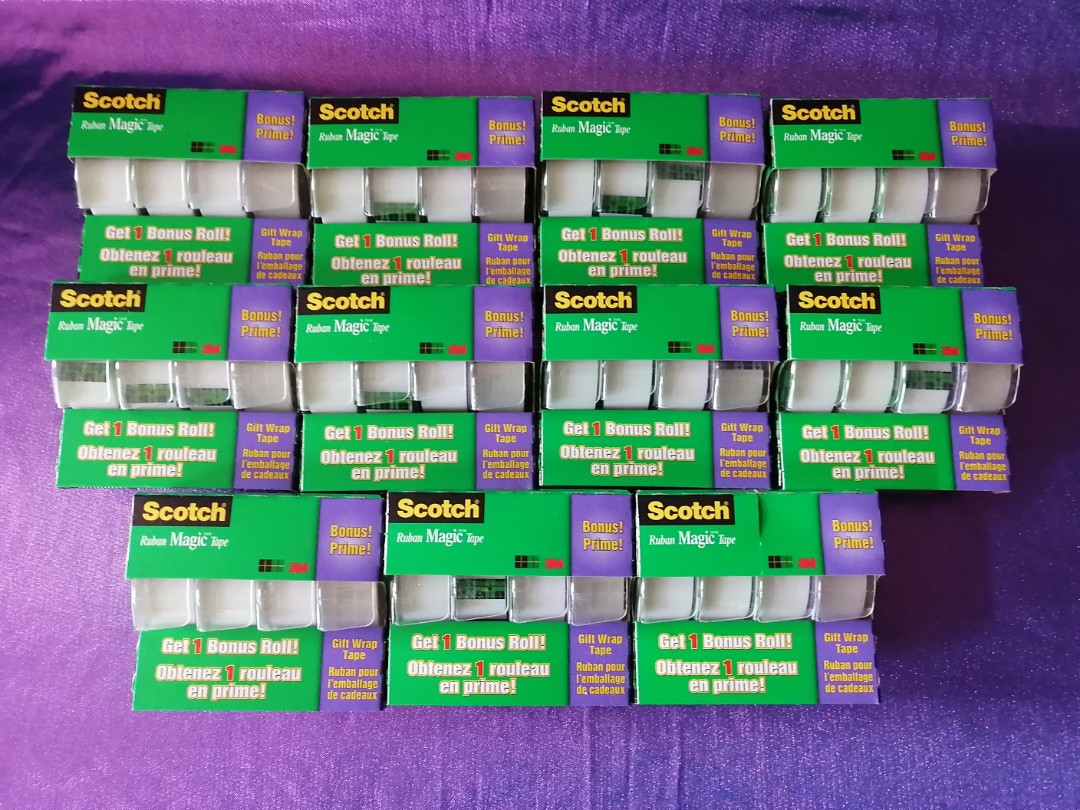 Scotch Tape Lot (11 x 4 pack)