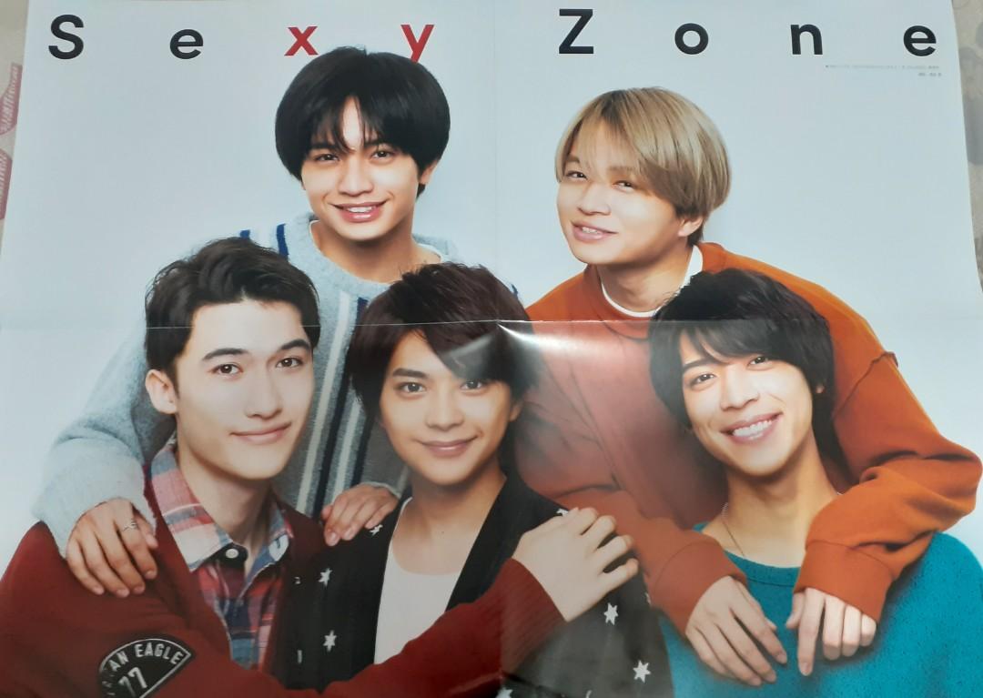 Sexy Zone Johnny S West雙面poster 日本明星 Carousell
