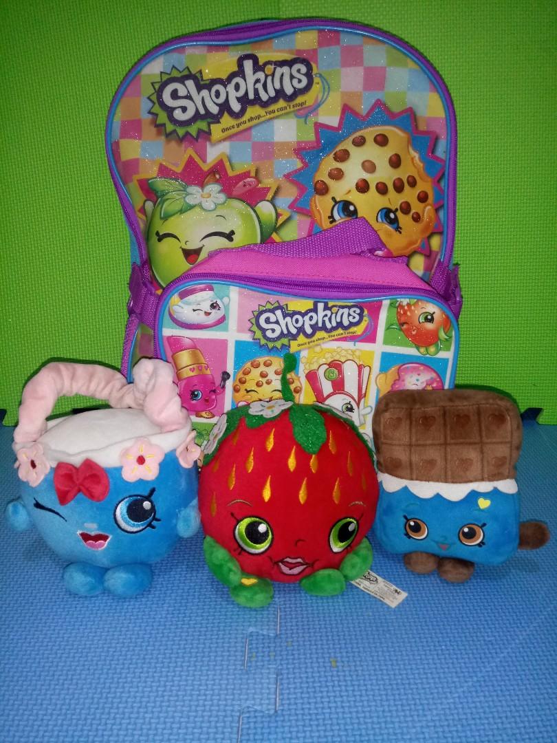 Shopkins Backpack And Plush Set Hobbies Toys Toys Games On Carousell Free delivery on orders over £40 & free click & collect! shopkins backpack and plush set