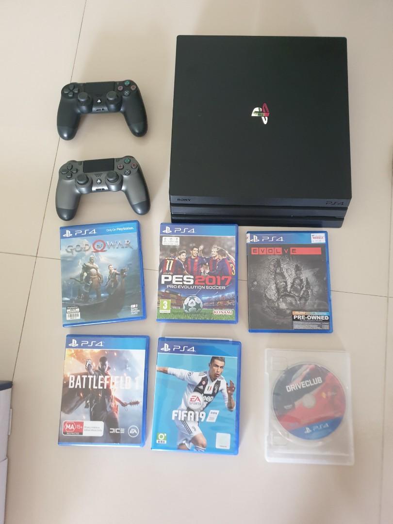 pre owned ps4 pro 1tb