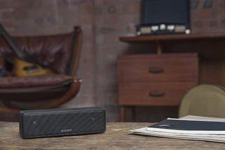 Sony SRSHG1BLK Hi-Res Wireless Speaker-Charcoal Black