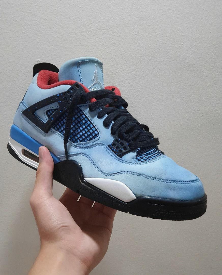 travis scott jordan fours