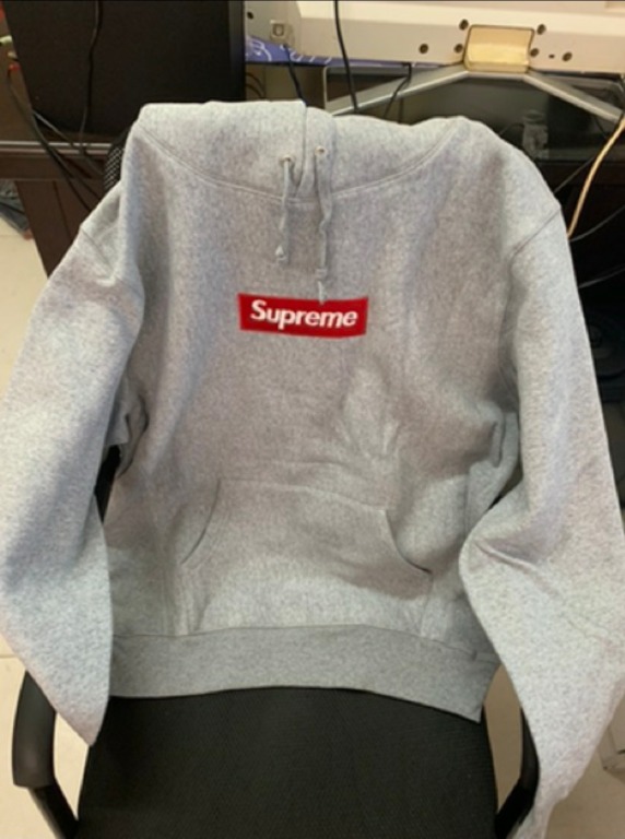 SUPREME BOX LOGO HOODIE Men s Fashion Tops Sets Hoodies on