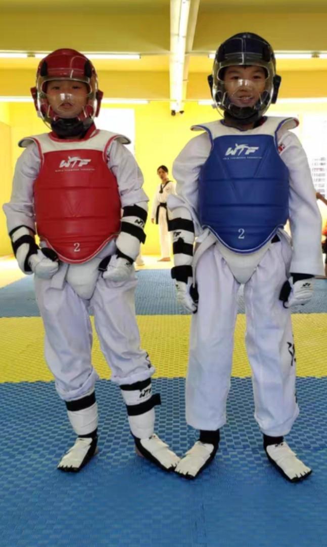 Taekwondo protective gears/TKD sparring gears KIDS/TKD shin guard/TKD