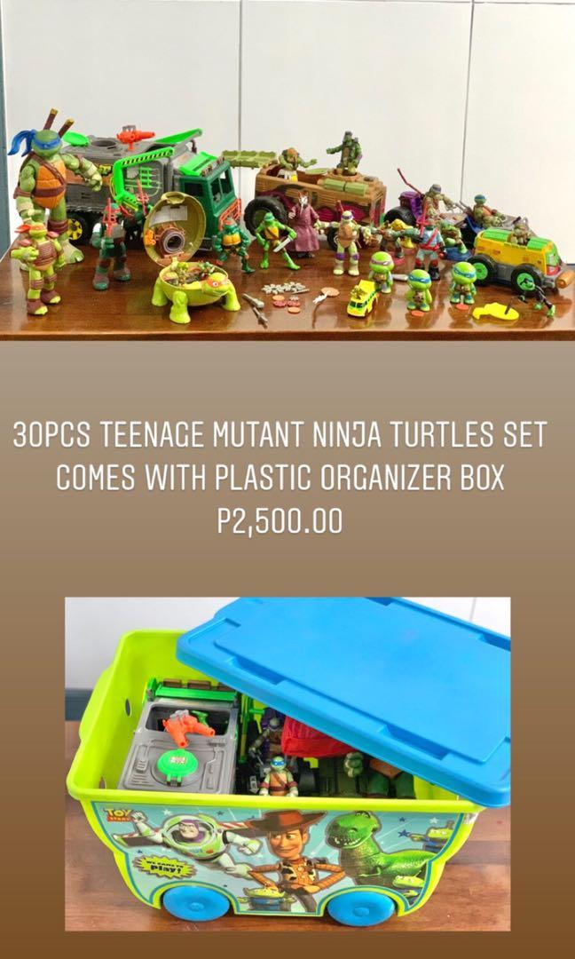 ninja turtle toy organizer