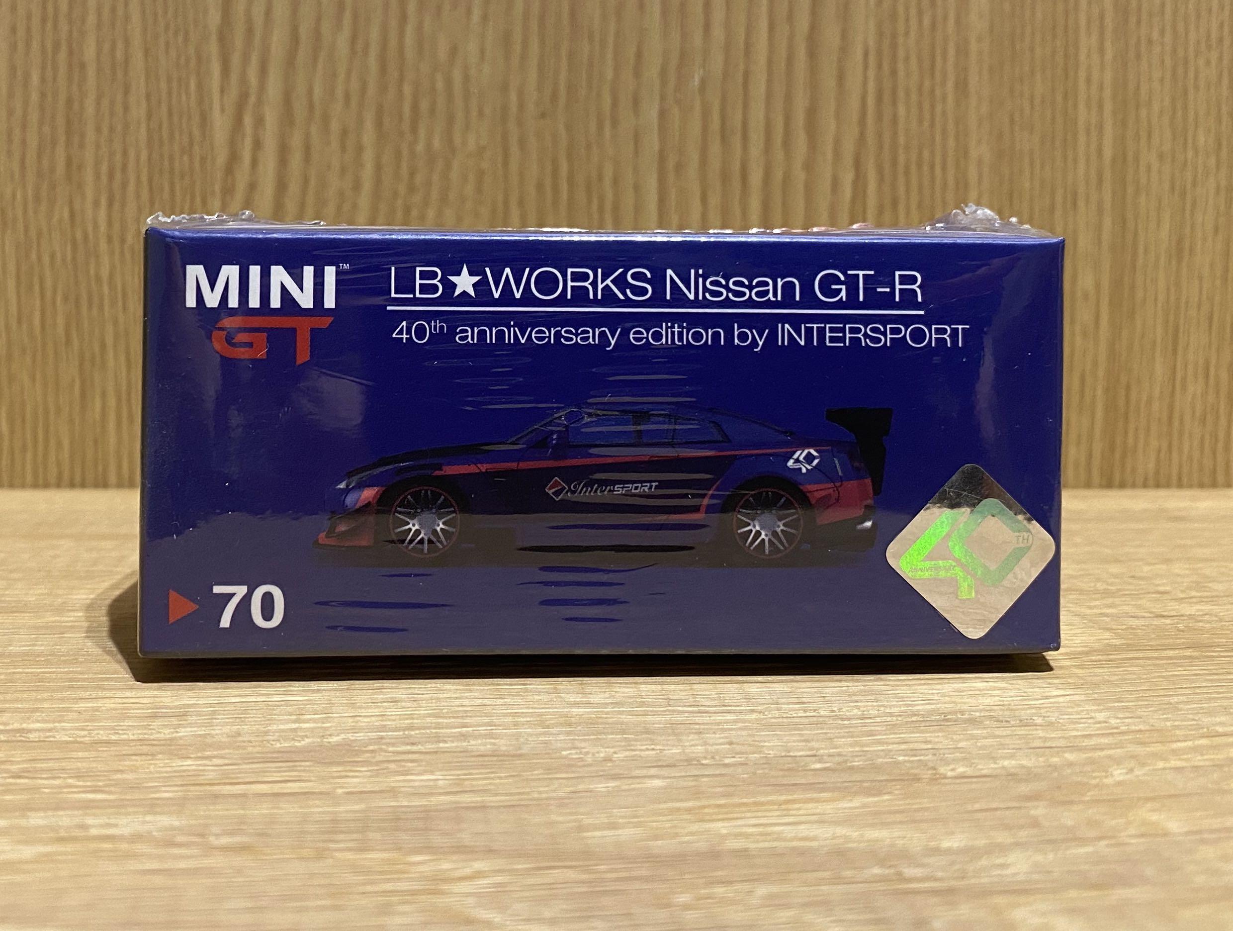 TINY] MINI GT #70 LB WORKS NISSAN GTR 40th ANNIVERSARY EDITION