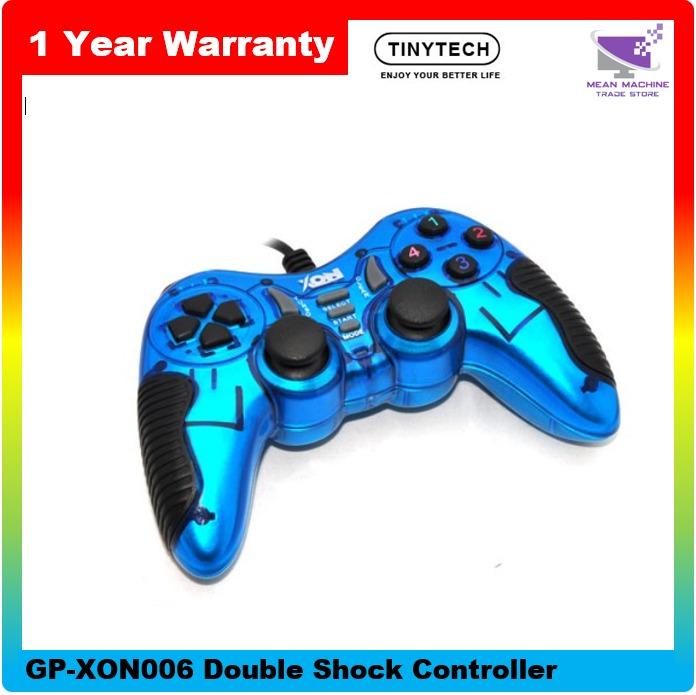 Tinytech GP-XON006 Double Shock PC Usb Gaming Controller (Compatible ...