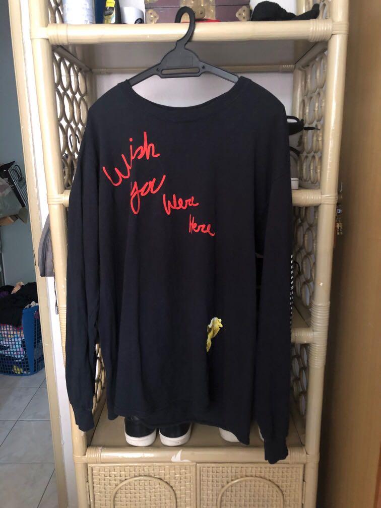 Long sleeve top astroworld shirt